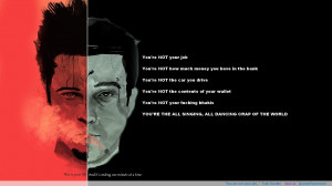 Tyler Durden motivational inspirational love life quotes sayings ...