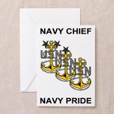 Navy Chief - Navy Pride Greeting Card 10 Pk for