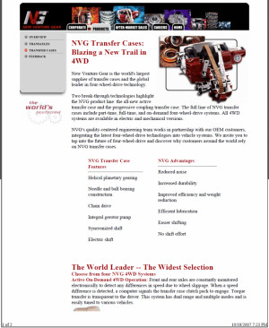 The New Venture Gear Numbering System