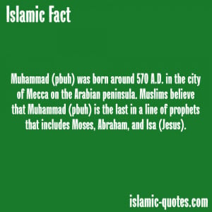 About Prophet Muhammad(peace be upon him)