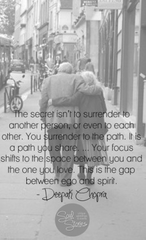 love is - deepak chopra quote