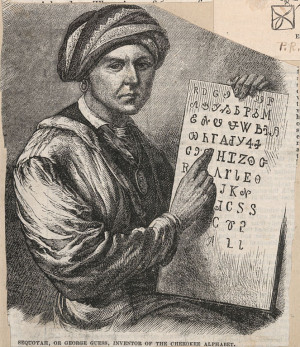 Tsanusdi or Guwisguwi (aka John Ross or Little John) - Cherokee - 1858