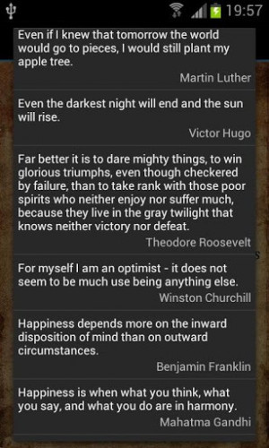Excellent quotes about optimism!