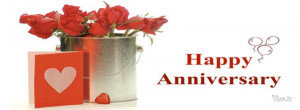 happy anniversary red rose bouquet fb, happy anniversary quotes ...