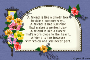 Friendship Poems Quotes Script Ecards