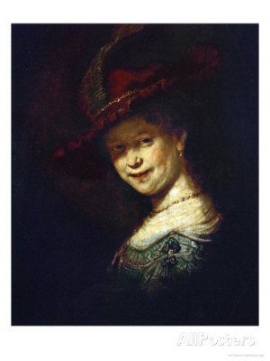 rembrandt-van-rijn-saskia-van-uylenburgh-rembrandt-s-wife-whom-he ...