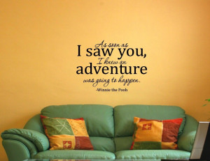 ... adventure-Vinyl wall decals quotes sayings words On Wall Decal Sticker