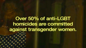 Transgender hate crime statistics presented in Laverne Cox Presents ...