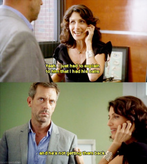 Cuddy And House Lisa Edelstein Picture