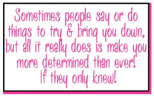 If They Only Knew. . .