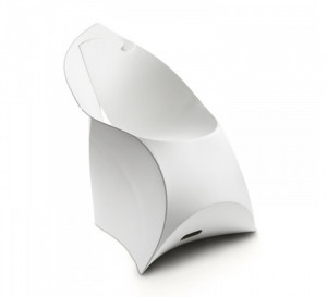 Flux Chair Design – Pure White Color