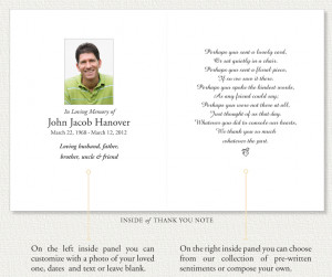 Funeral Thank You Card Wording