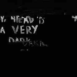 scary gif gifs Black and White text quotes creepy words horror b&w ...