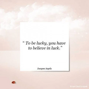 Arpels,happiness can be symbolized by a unicorn, a ladybug, a lucky ...