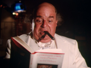 Alone on Christmas Eve, Boss Hogg has nothing better to do than read ...