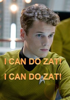 Chekov: my favorite star trek charecter