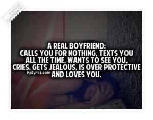 Real Boyfriend Quotes