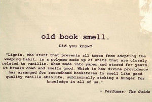 The smell of old books is something that people around the world have ...