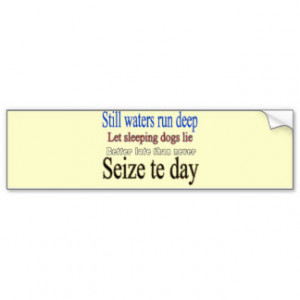 Famous Quotes Sayings Bumper Stickers