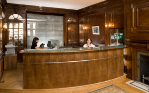 front office for front desk practice