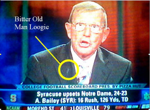 Afterward, Lou Holtz scolded Rece Davis and Mark May for critcizing ...