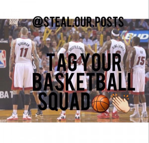 Tag your basketball squad
