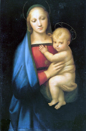 Madonna dell Granduca, Galleria Palatine, Palazzo Pitti, Firenze