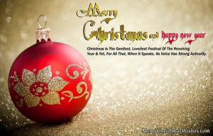 Xmas Wishing You a Merry Christmas Quotes and Sayings