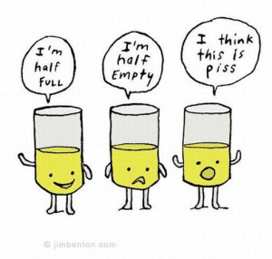 El pesimista es aquella persona que mira el mundo de una forma ...