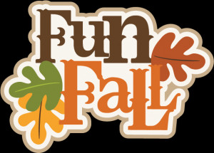Fun Fall SVG scrapbook Title