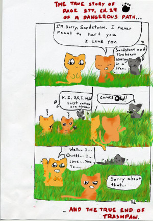 Warrior cats.. The weird truth by Step-kitten