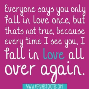 Funny falling in love quotes and sayings