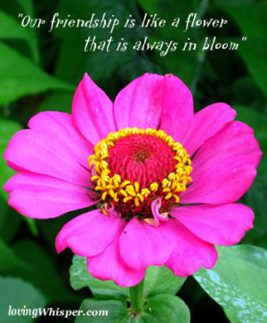 Quotes About Flowers And Friends Flowers quotes friendship in