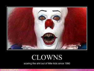 send in the clowns 50 scary clowns that will scary