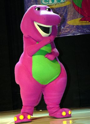 Barney The Dinosaur In The Spotlight