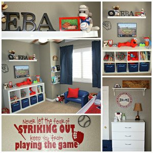 Big Boy Baseball Room