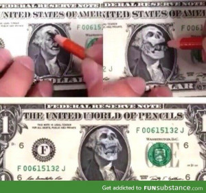 Dollar bill upgrade....this is awesome.....