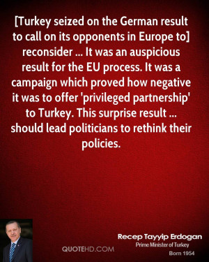 on the German result to call on its opponents in Europe to] reconsider ...