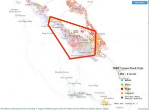 ... Maps Reveal The Racial Makeup Of San Francisco And Silicon Valley
