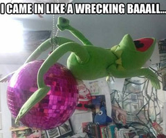 Kermit The Frog Wrecking Ball