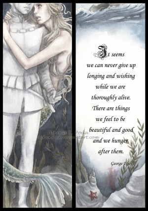 The Little Mermaid Bookmark by Achen089