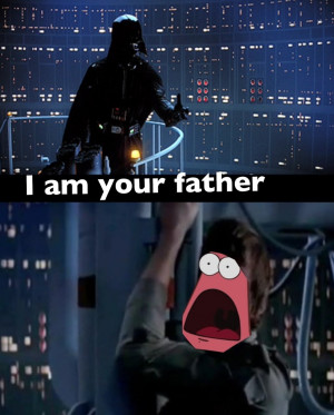 Surprised Patrick Star Wars...