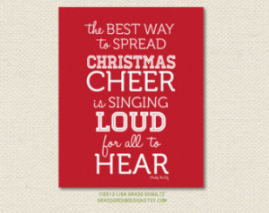 8x10 Buddy The Elf Christmas Cheer Quote Print CLEARANCE ...
