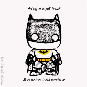 Mini-Batman. And quote. by DHouse1985