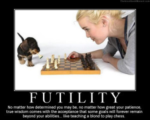 Motivational Poster: Futility