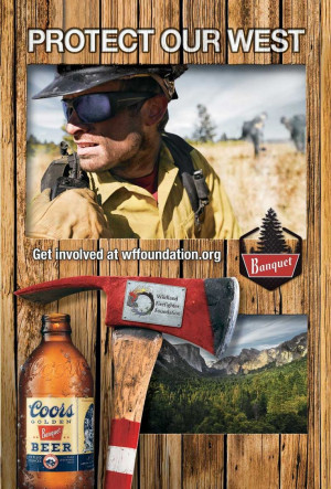 Coors Beer teaming up to support Wildland Firefighter Foundation