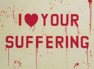 blood, love, pain, quote, suffering, the right words, truth