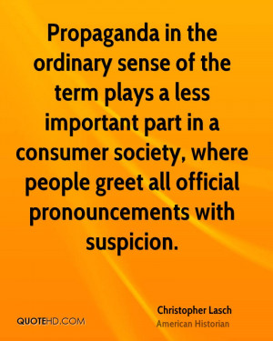 ... , where people greet all official pronouncements with suspicion