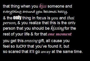 Thing When You Kiss