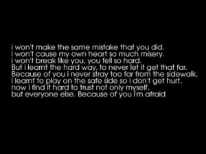 ... of you, boy, breaking, breaking me, broken, delete messages, depresse